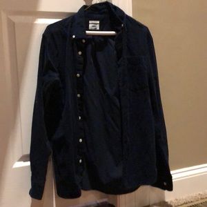Corduroy Button - up
